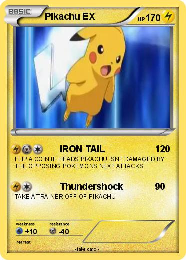 Pokemon Pikachu EX
