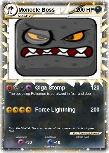 Pokemon Monocle Boss