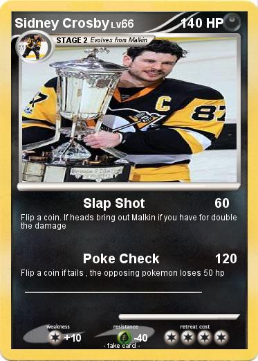 Pokemon Sidney Crosby