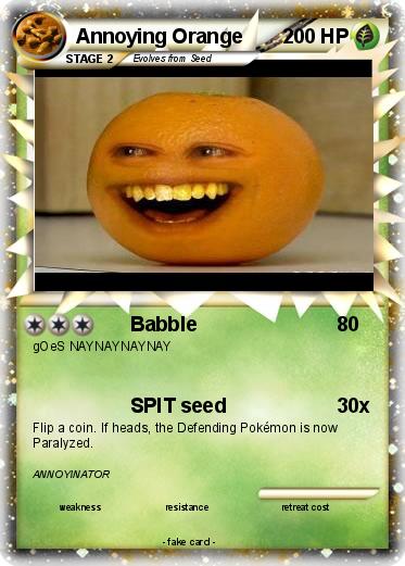 Pokemon Annoying Orange