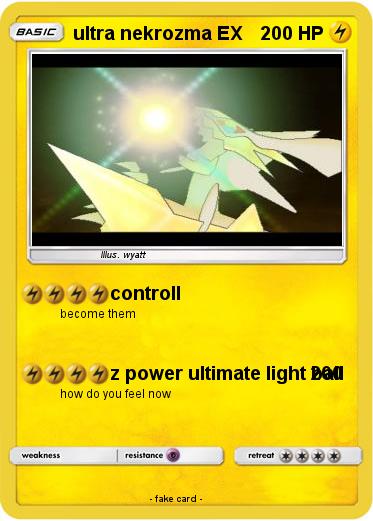 Pokemon ultra nekrozma EX