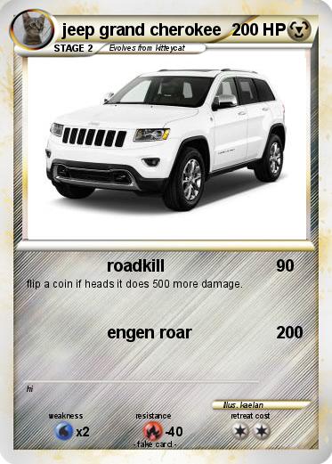 Pokemon jeep grand cherokee