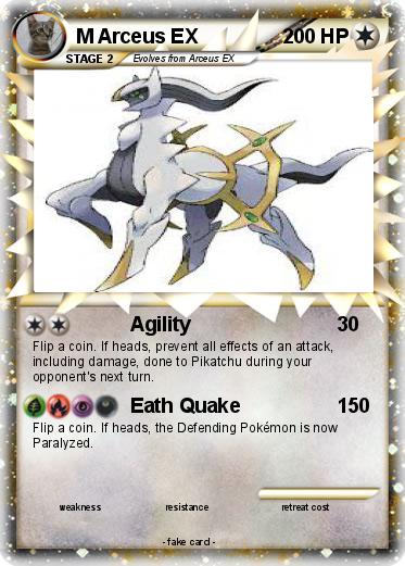 Pokemon M Arceus EX