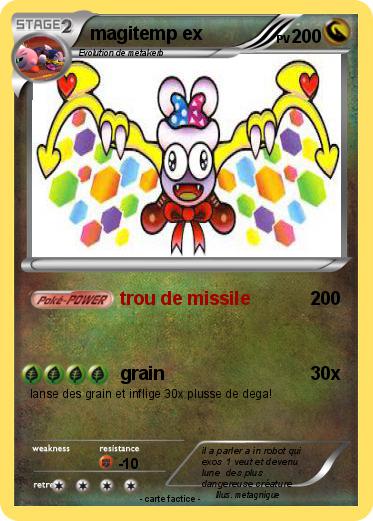 Pokemon magitemp ex