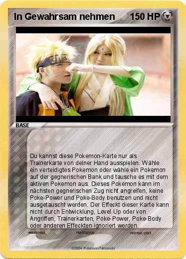 Pokemon In Gewahrsam nehmen