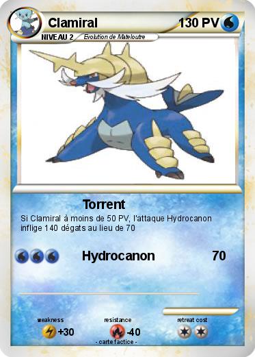 Pokemon Clamiral