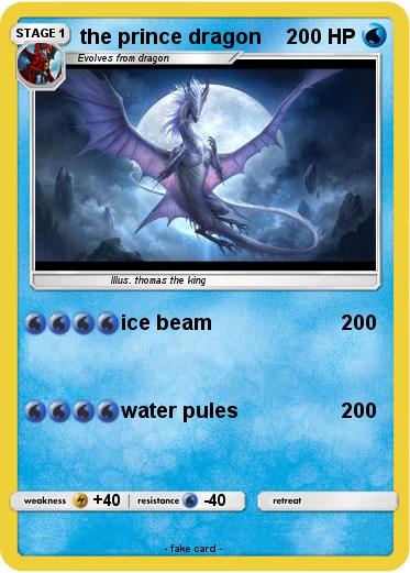 Pokemon the prince dragon