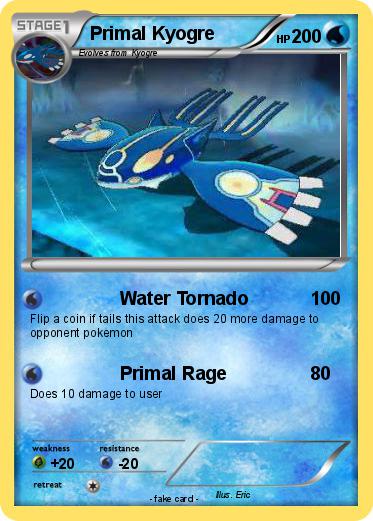 Pokemon Primal Kyogre