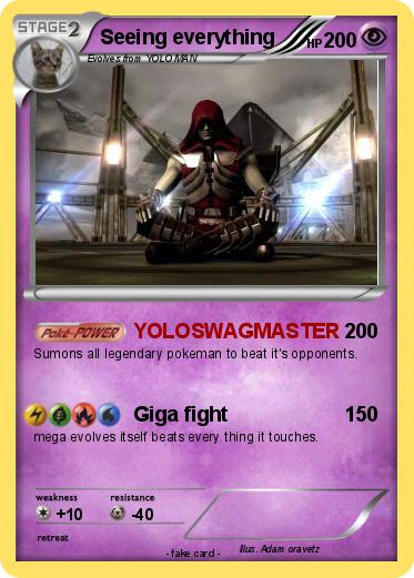 Pokemon Seeing everything