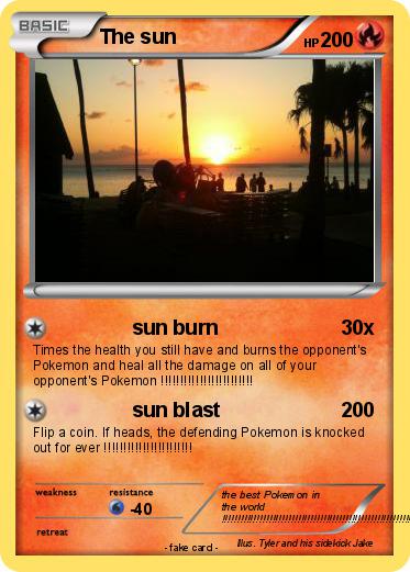 Pokemon The sun
