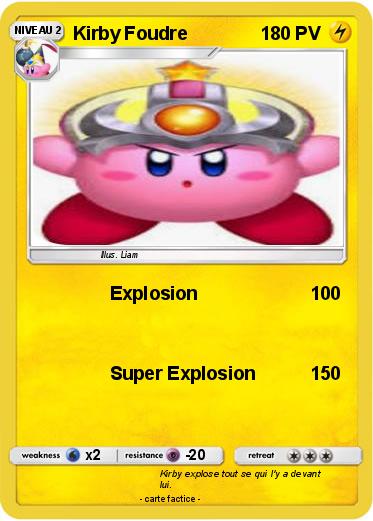 Pokemon Kirby Foudre