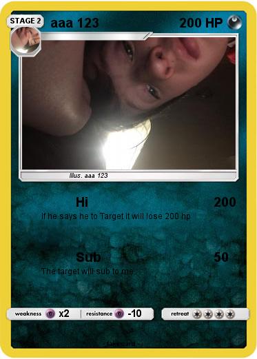 Pokemon aaa 123