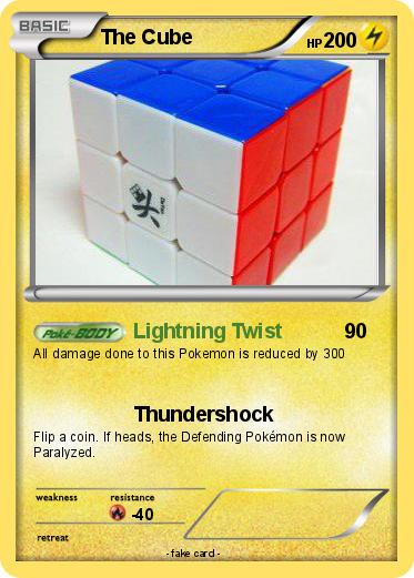 Pokemon The Cube