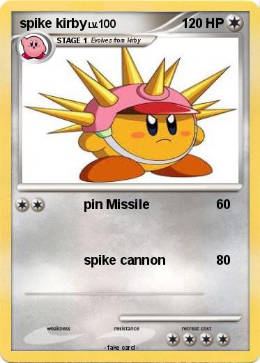Pokemon spike kirby