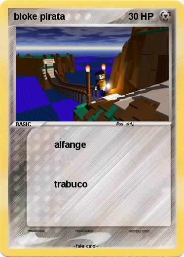 Pokemon bloke pirata