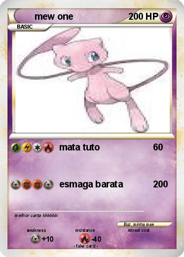 Pokemon mew one