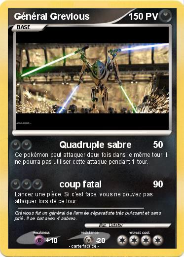 Pokemon Général Grevious