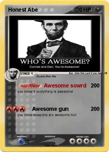 Pokemon Honest Abe