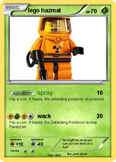 Pokemon lego hazmat