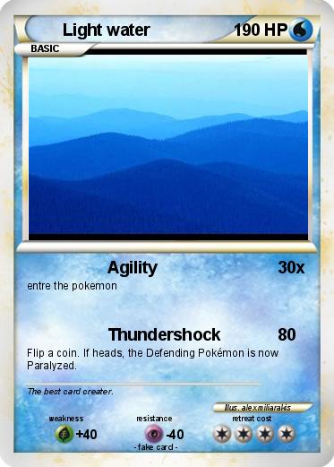 Pokemon Light water