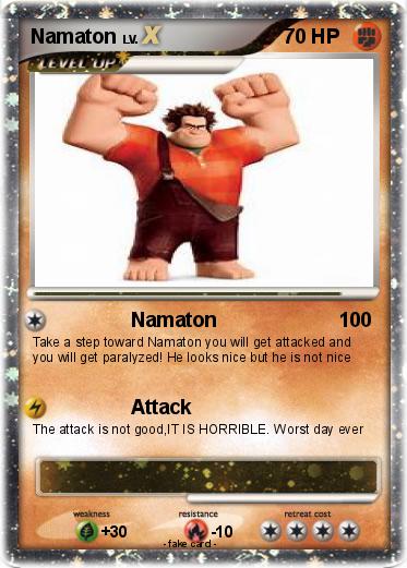 Pokemon Namaton