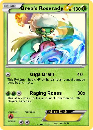 Pokemon Brea’s Roserade