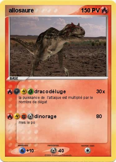 Pokemon allosaure
