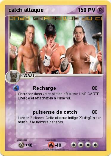 Pokemon catch attaque