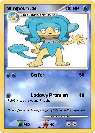 Pokemon Simipour