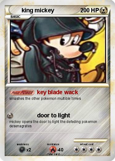 Pokemon king mickey