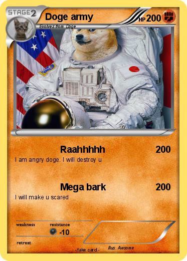 Pokemon Doge army