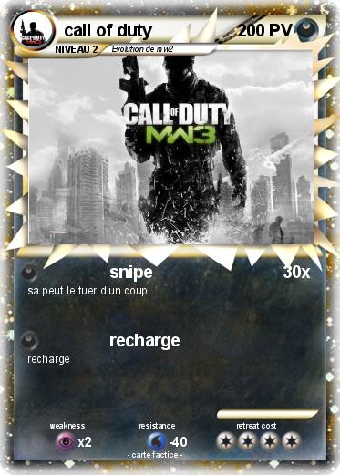 Pokemon call of duty