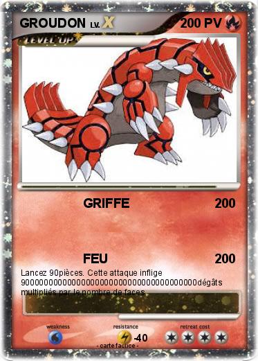 Pokemon GROUDON