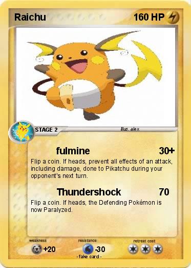 Pokemon Raichu