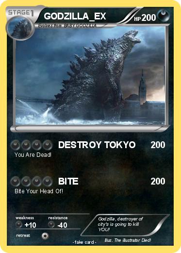 Pokemon GODZILLA_EX