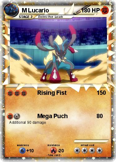 Pokemon M Lucario