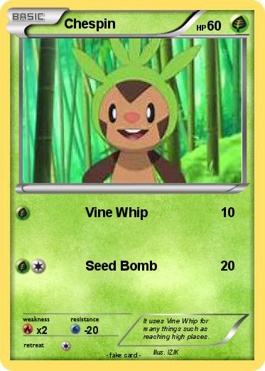Pokemon Chespin