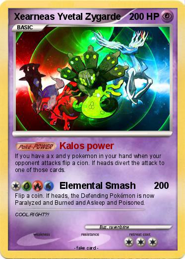 Pokemon Xearneas Yvetal Zygarde
