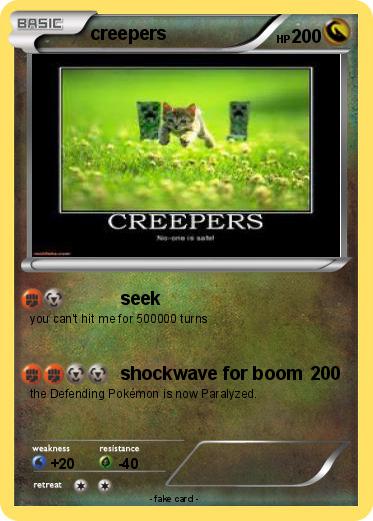 Pokemon creepers