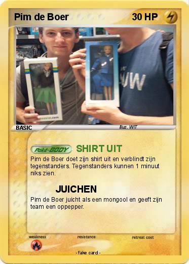 Pokemon Pim de Boer