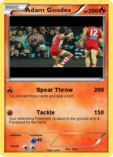 Pokemon Adam Goodes