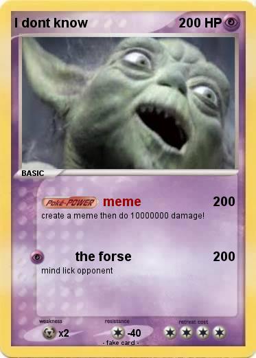 Pokemon I dont know