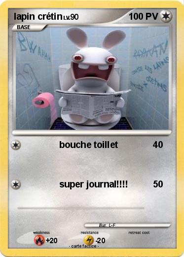 Pokemon lapin crétin