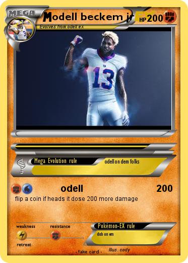 Pokemon odell beckem jr
