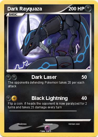 Pokemon Dark Rayquaza