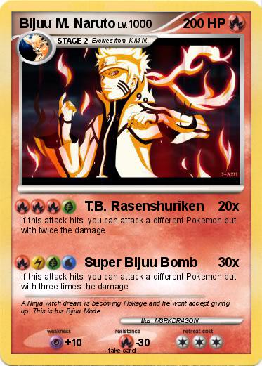 Pokemon Bijuu M. Naruto