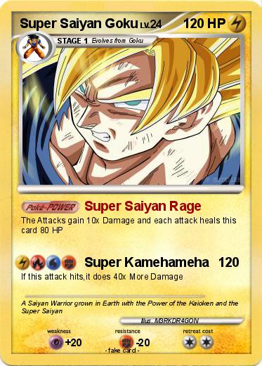 Pokemon Super Saiyan Goku
