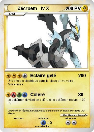 Pokemon Zécruem   lv X