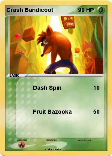 Pokemon Crash Bandicoot