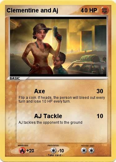 Pokemon Clementine and Aj